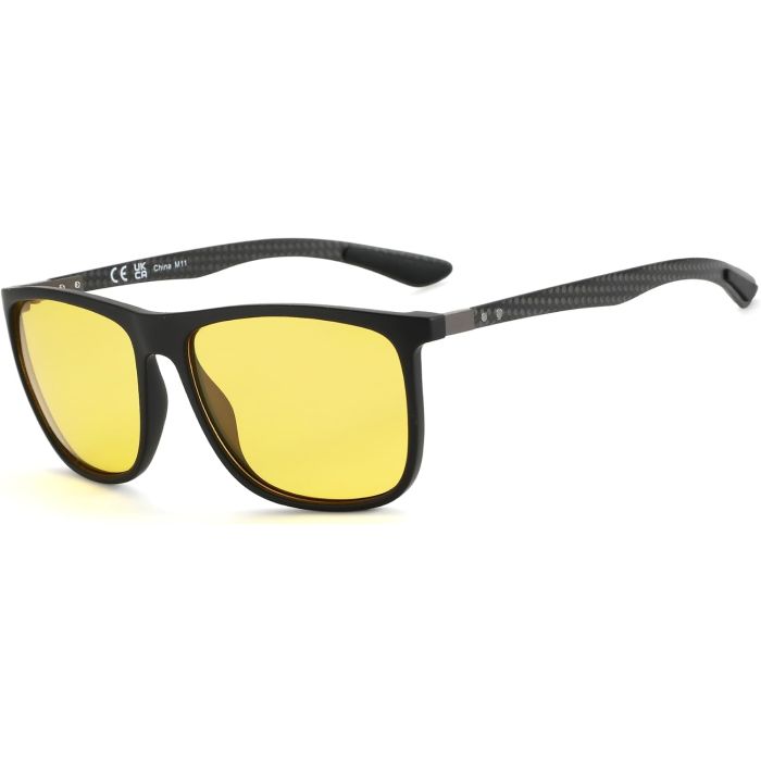 Gafas de Sol Polarizadas Cuadradas para Hombre Ultraligeras