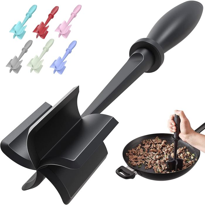 Picador de Carne PGYARD Negro de Nylon