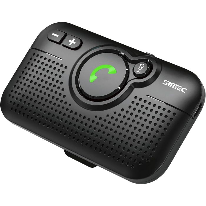 Altavoz Bluetooth para Coche Manos Libres con Clip Visor