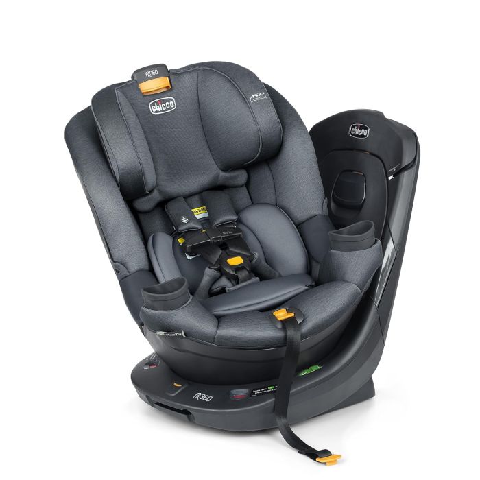 Silla de auto convertible y rotatoria Chicco Fit360, Gris