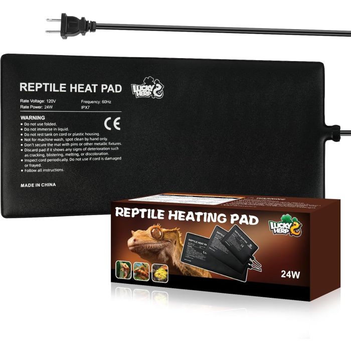 Almohadilla Térmica para Reptiles LUCKY HERP 8x18 Pulgadas 24W