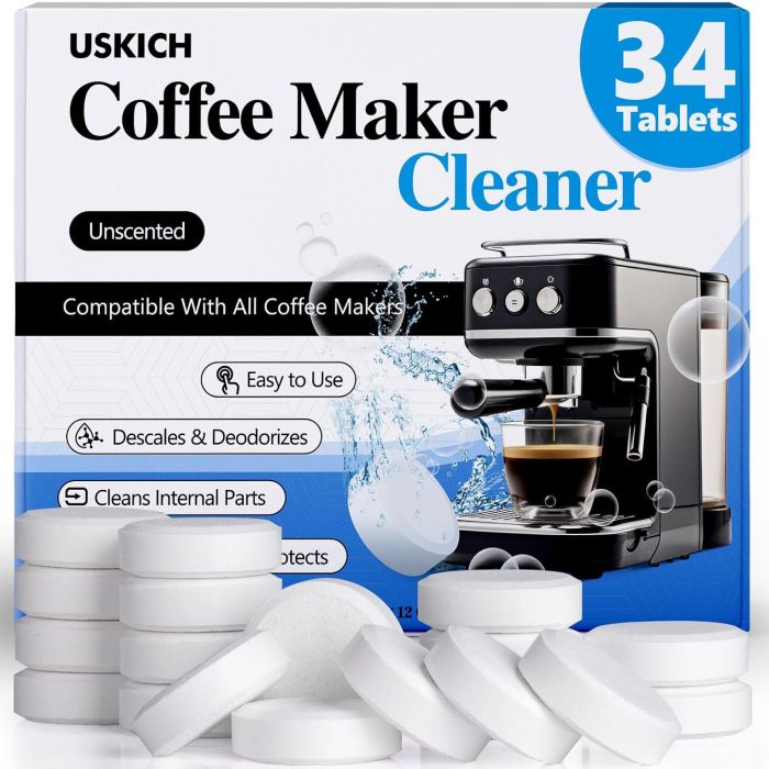Pastillas Descalcificadoras para Cafetera 34 Unidades