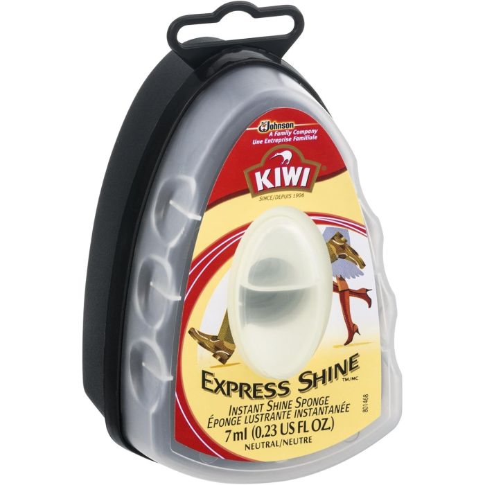 Kiwi Express Neutral Shoe Shine Sponge Limpiador de Calzado