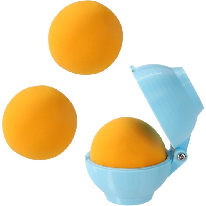 Molde redondo para cake pops Lyreh, plástico azul, 2.17 x 2.56 x 2.56 in