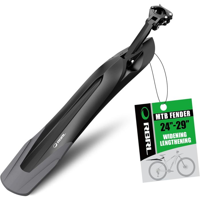 Guardabarros Ajustable Universal RBRL para Bicicleta 24-29 Pulgadas