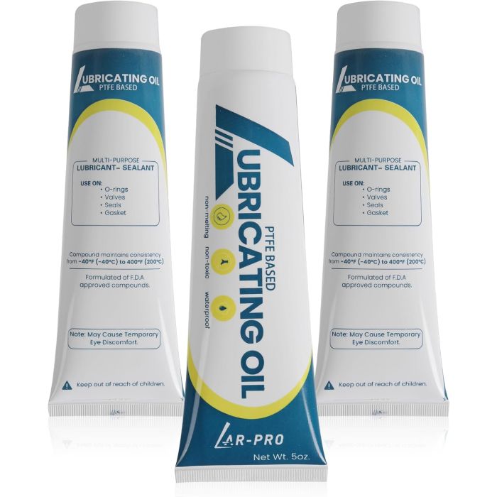 AR-PRO lubricante sellante de silicona 3 tubos de 5oz