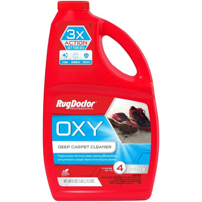 Rug Doctor Triple Action Oxy Deep Limpiador de Alfombras 48 oz