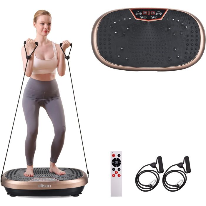 FitMaxx 3D XL Plataforma Vibratoria para Ejercicio Corporal
