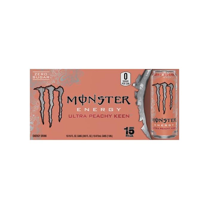 Monster Energy Ultra Peachy Keen, bebida energética sin azúc