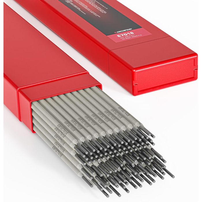 Electrodos de soldadura E7018 3/32" 5LB acero al carbono