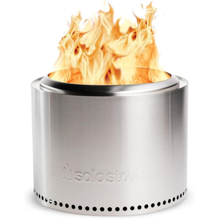 Solo Stove Bonfire 19.5" Fogata Sin Humo Portátil Acero Inoxidable