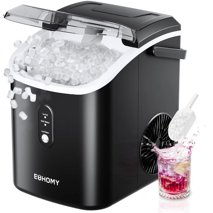Fabricadora de Hielo Nugget EUHOMY de Mostrador