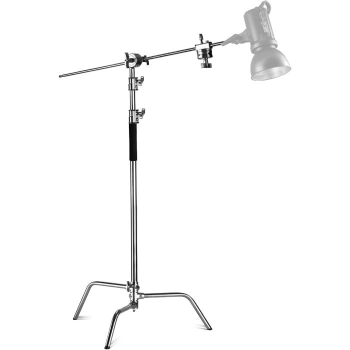 Trípode Profesional de Acero Inoxidable NEEWER con Brazo
