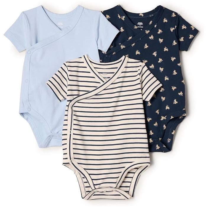 Body Bebé Unisex Algodón Manga Corta