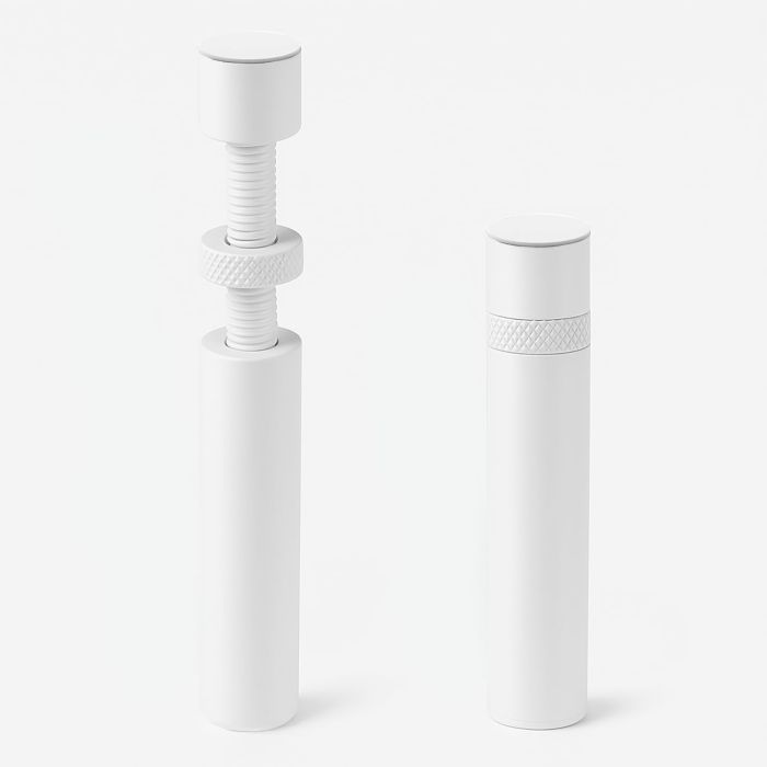 Soporte ajustable para GPU color blanco de aluminio