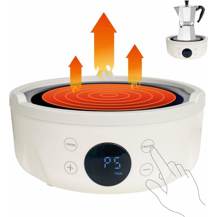 Estufa Eléctrica Portátil con 1 Puesto, 7 Pulgadas, 120V