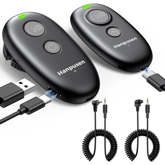 Control Remoto Inalámbrico Recargable para Cámaras Canon