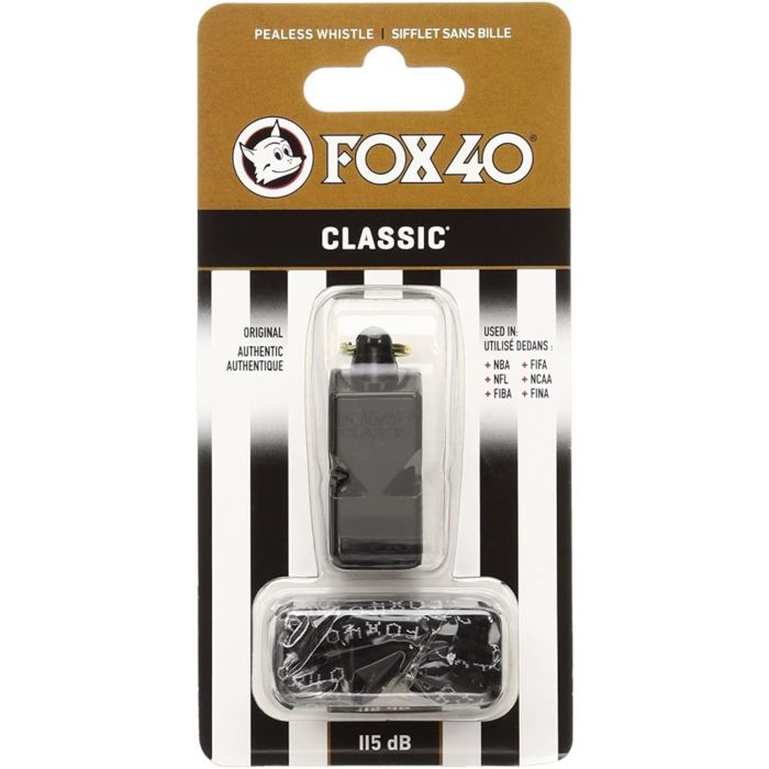 Silbato Fox 40 Classic oficial con cordón liberable