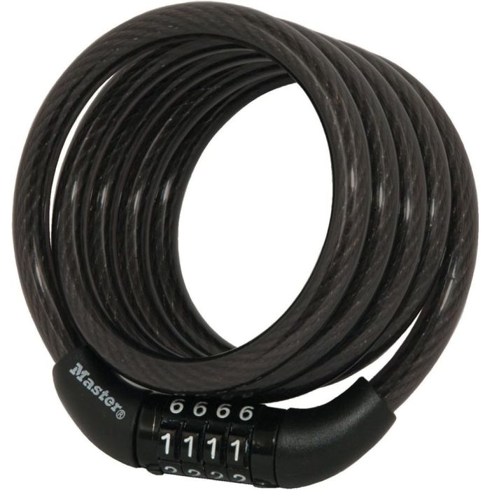 Candado de Cable para Bicicleta Master Lock 4ft con Combinación