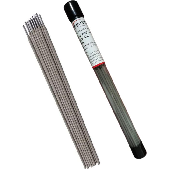 Electrodos de soldadura polvo de 3/32" x 12" - 20 piezas de acero carbono