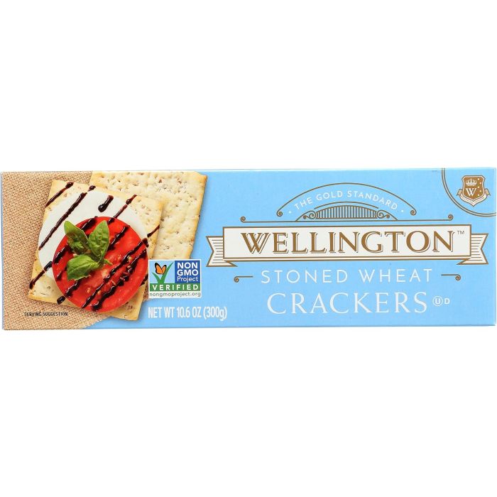 Galletas Wellington Stoned Wheat Sabor Queso Pack de 12