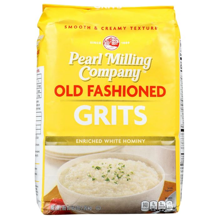 Quaker Grits Maíz Molido Blanco Paquete 80 oz (5 lb)