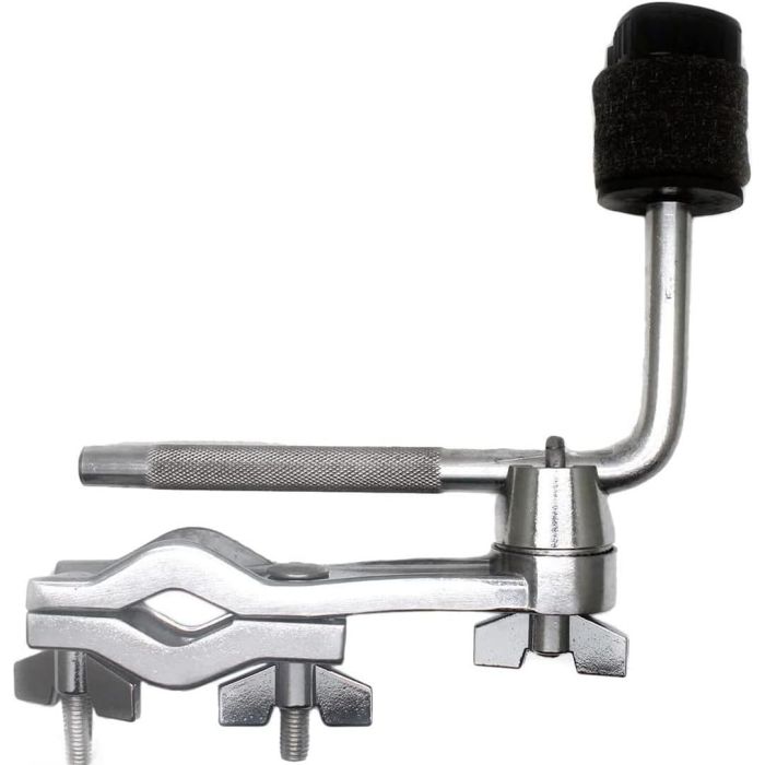 Abrazadera para Batería con Soporte para Platillo Cromada