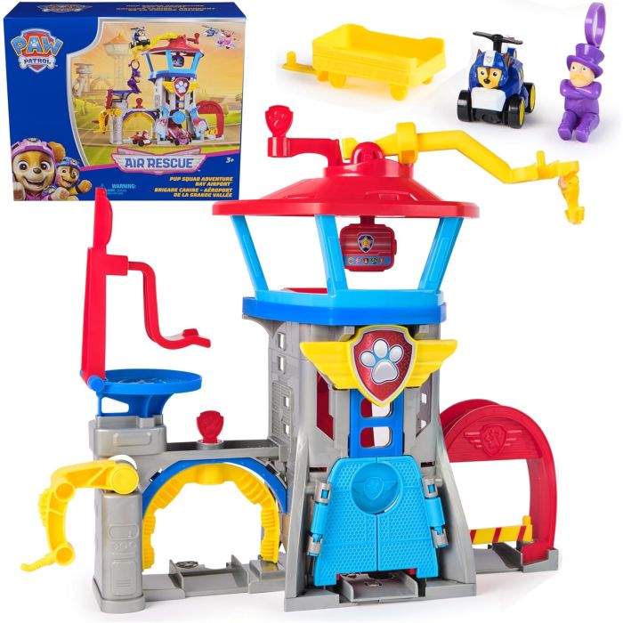 PAW Patrol: Air Rescue, Aeropuerto Adventure Bay con Coche Chase