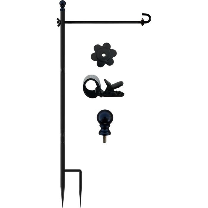 Soporte para bandera de jardín LCCBRO 12x18 pulgadas resistente