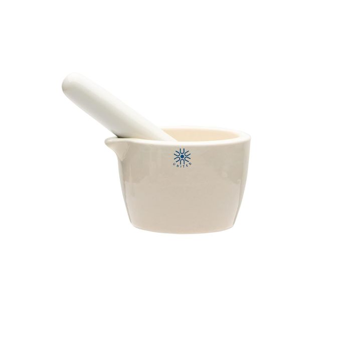 Juego de Mortero y Mano de Cerámica 70 ml Porcelana