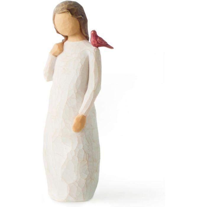 Willow Tree Messenger Figura Resina Pintada a Mano 14 cm