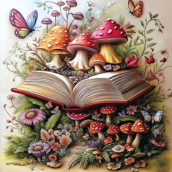 Puzzle Mushrooms 500 piezas 20x20 pulgadas
