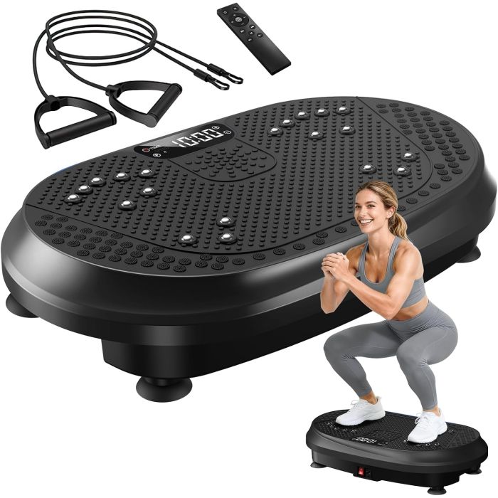 Máquina Plataforma Vibratoria para Ejercicio y Drenaje Linfático