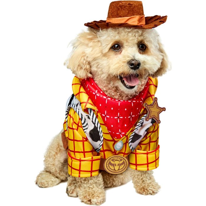 Disfraz de Woody de Toy Story para Perros o Gatos, Talla XL