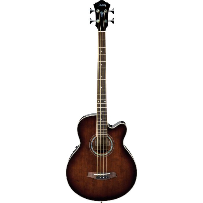 Bajo Eléctrico-Acústico Ibanez AEB10EDVS Sunburst Oscuro