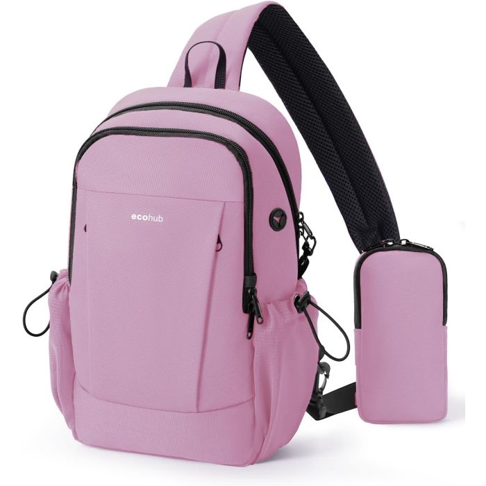 Riñonera Antirrobo ECOHUB Unisex Ligera Viaje Trabajo Exterior
