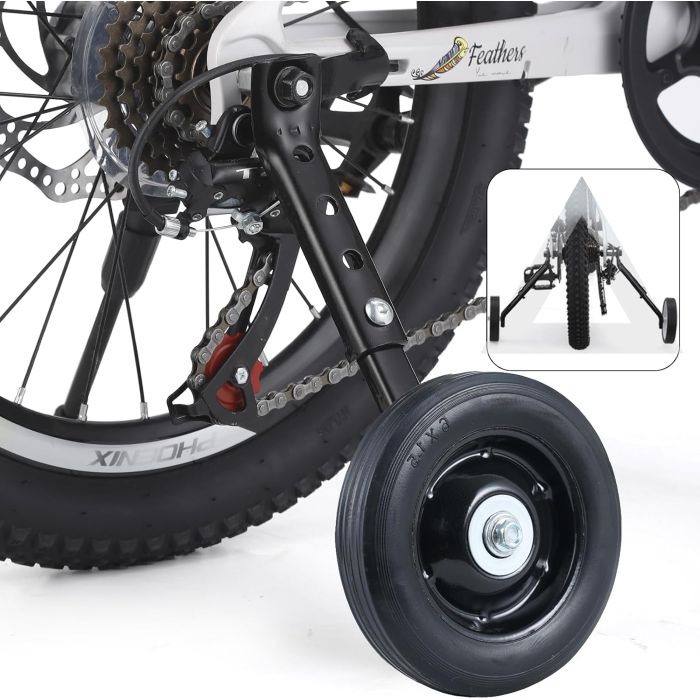 Ruedas de entrenamiento para bicicleta de 24 pulgadas