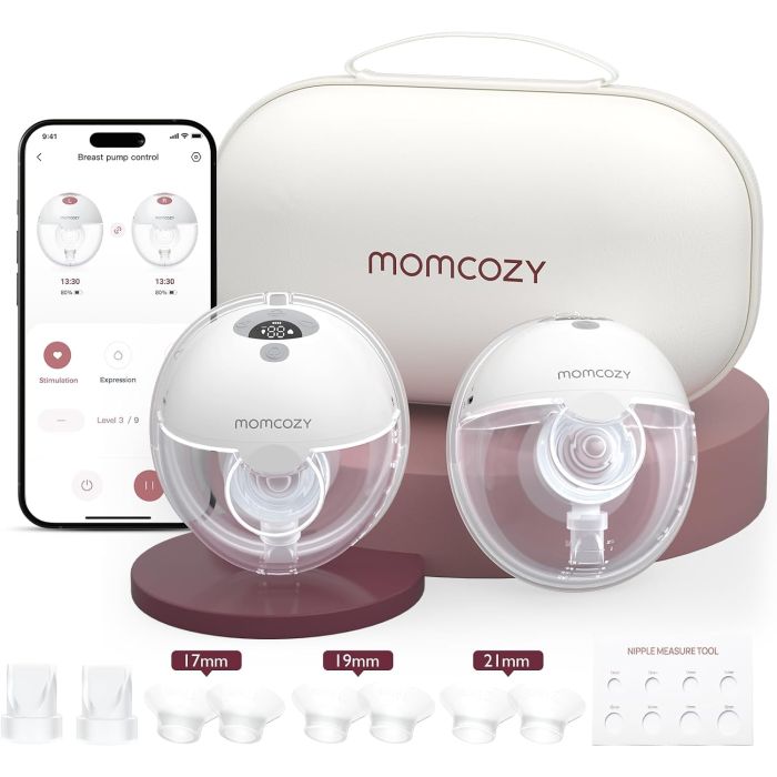 Extractores de Leche Eléctricos Inalámbricos Momcozy M5 2-Pack
