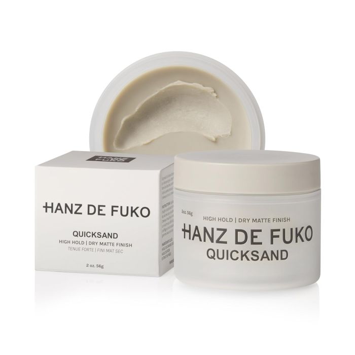 Hanz de Fuko Quicksand - Cera Fijadora Premium y Champú Seco