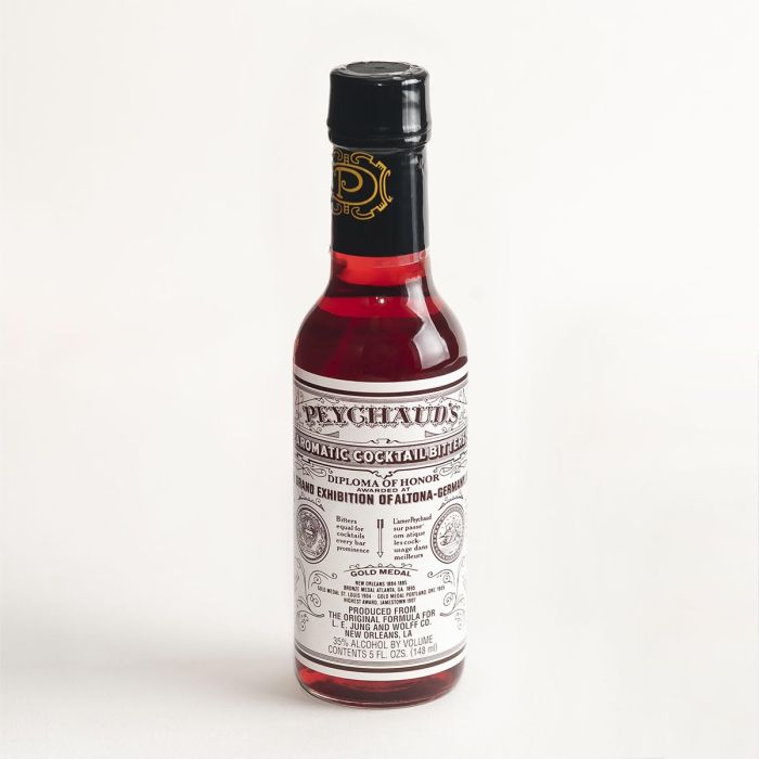 Peychaud's Aromatic Cocktail Bitters Gold Medal 35% Vol 5oz
