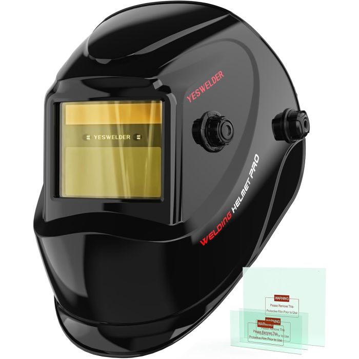 Casco de soldadura auto-oscurecible YESWELDER