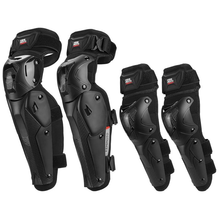 Protector de codo para moto 4 piezas KEMIMOTO