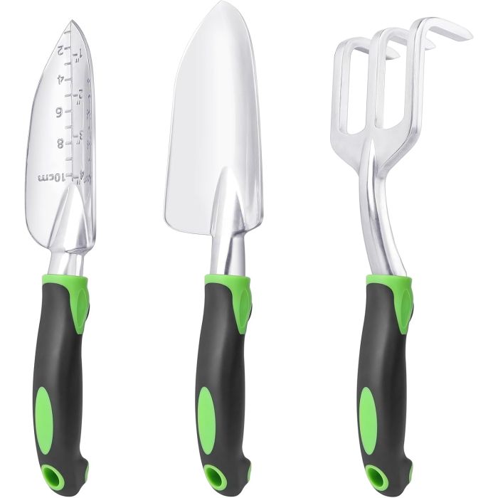 Set de Herramientas de Jardinería, 3 Piezas