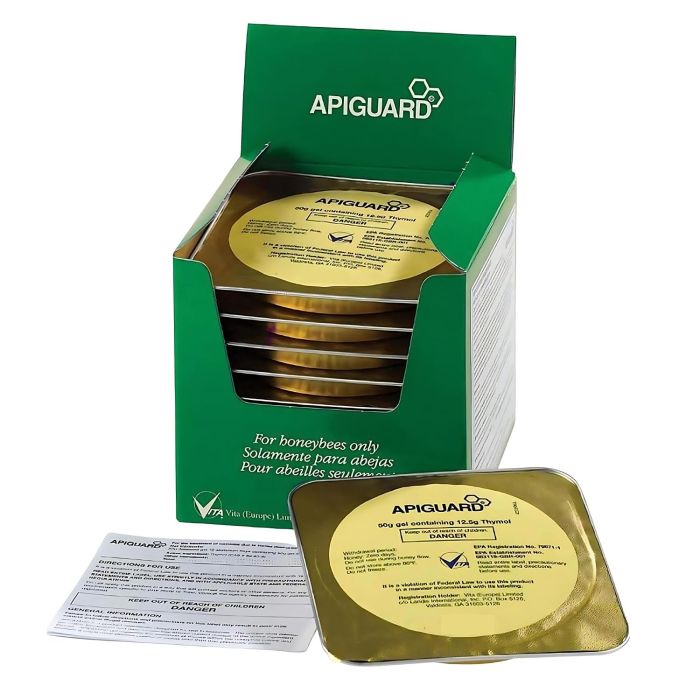 Apiguard Tratamiento Natural Varroa para Colmenas 10 Bandejas 50g