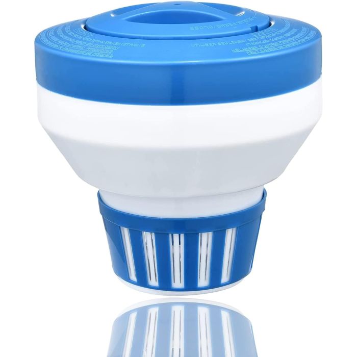 Flotador para Cloro de Piscina, 7.5 pulgadas, Dispensador Ajustable