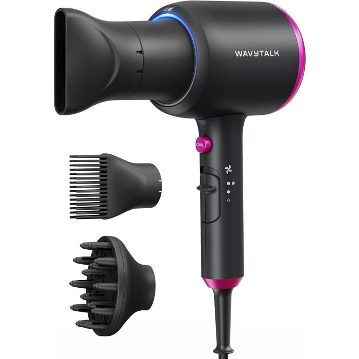 Secador de pelo Wavytalk con difusor y tecnología cerámica