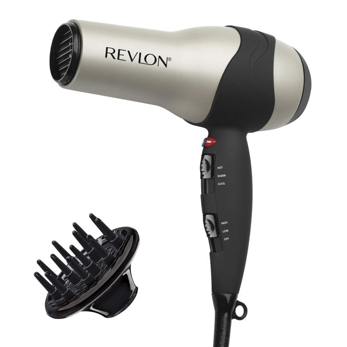 Secador de cabello Revlon Turbo RV473 1875W