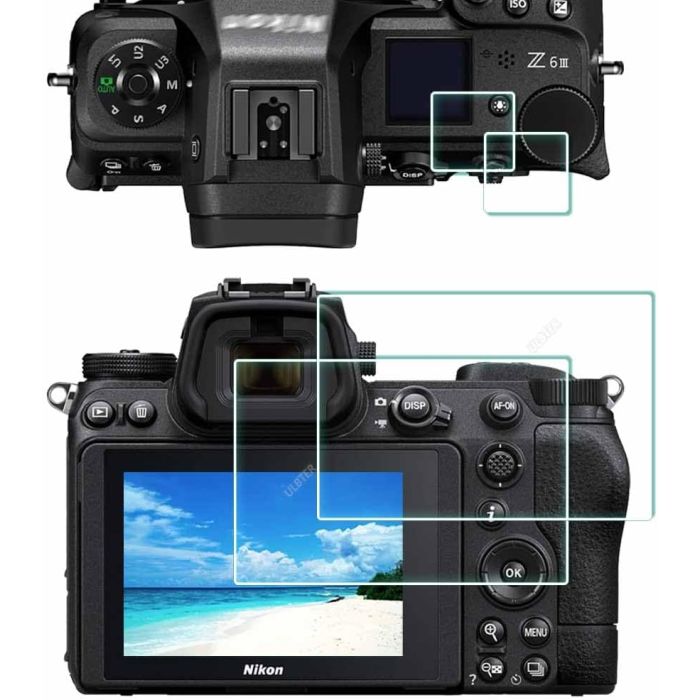 Protector de Pantalla ULBTER para Nikon Z6 III, Pack 2+2