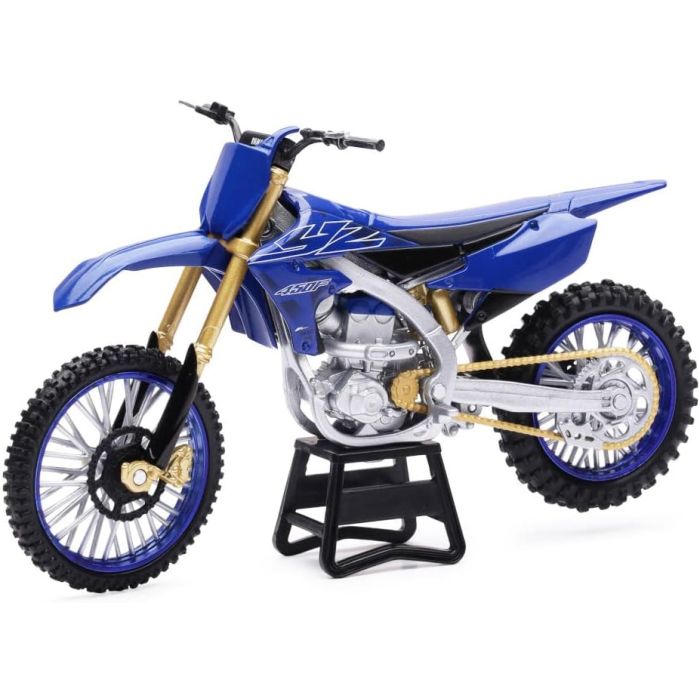 NewRay Moto Escala 1:12 Yamaha YZ450F Dirt Bike Multicolor