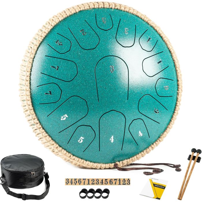 Steel Tongue Drum 13 Pulgadas 15 Notas D Mayor